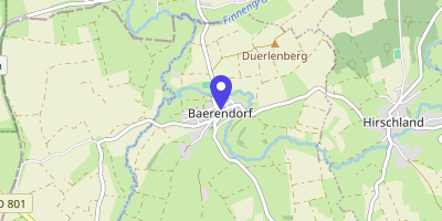 Carte OpenStreetMap — 1 rue de l'École, Baerendorf