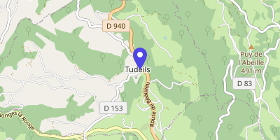 Carte OpenStreetMap — 51 route de Jeanne, Tudeils