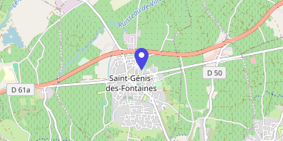 Carte OpenStreetMap — 1 avenue Olympe-de-Gouges, Saint-Genis-des-Fontaines