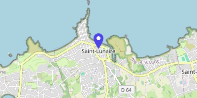 Carte OpenStreetMap — Boulevard Flusson, Saint-Lunaire