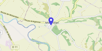 Carte OpenStreetMap — 2 place Jeanne-d'Arc, Molandier
