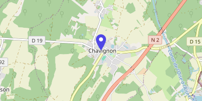 Carte OpenStreetMap — 1 place Haïphong, Chavignon