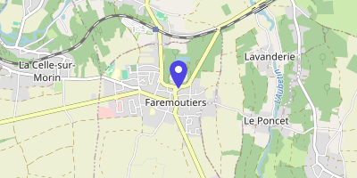 Carte OpenStreetMap — 1 avenue Victor-Massoul, Faremoutiers