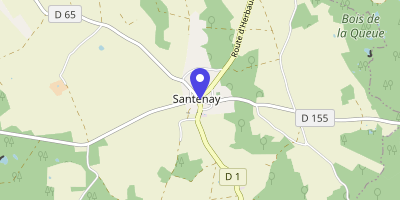 Carte OpenStreetMap — 2 rue du Presbytère, Santenay