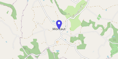 Carte OpenStreetMap — 144 rue de la Mairie, Montaut