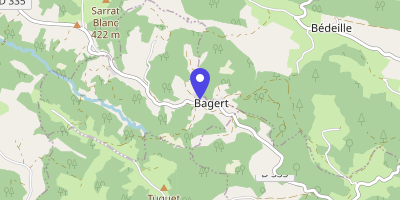 Carte OpenStreetMap — Le Village, Bédeille
