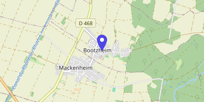 Carte OpenStreetMap — 10 rue Principale, Bootzheim