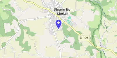 Carte OpenStreetMap — Place de la Mairie, Plourin-lès-Morlaix