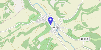 Carte OpenStreetMap — 14 rue de la Mairie, Avirey-Lingey