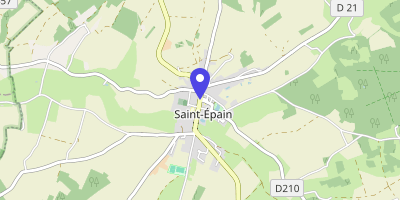 Carte OpenStreetMap — 27 Grande-Rue, Saint-Épain