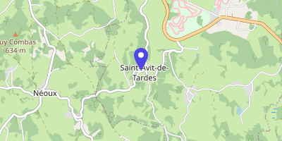 Carte OpenStreetMap — 6 rue de l'École, Saint-Avit-de-Tardes