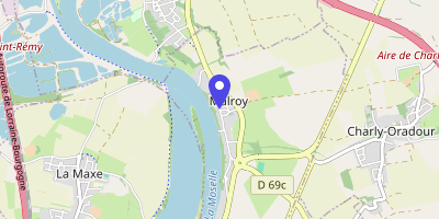 Carte OpenStreetMap — 33 rue Principale, Malroy