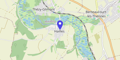 Carte OpenStreetMap — 1 rue de la Croix, Hailles