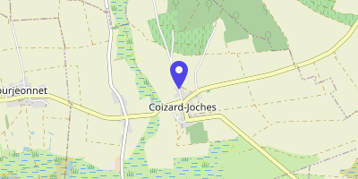 Carte OpenStreetMap — 2 rue des Vignes-Blanches, Coizard-Joches