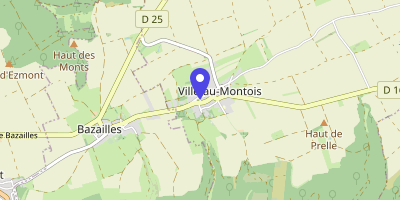 Carte OpenStreetMap — Place de l'Échanson, Ville-au-Montois