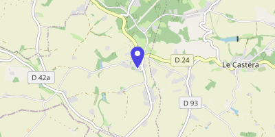 Carte OpenStreetMap — 2 rue des Tilleuls, Bellegarde-Sainte-Marie