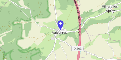 Carte OpenStreetMap — 1 rue de la Mairie, Aujeurres