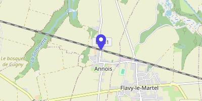 Carte OpenStreetMap — Rue de la Mairie, Annois