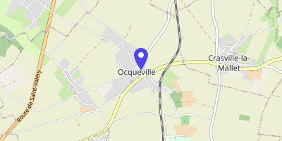 Carte OpenStreetMap — Rue du Four-à-Pain, Ocqueville
