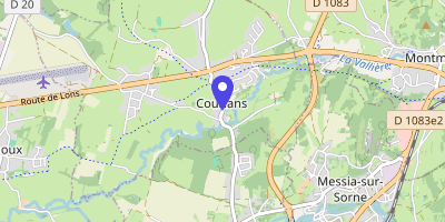Carte OpenStreetMap — 330 rue Robert-Morland, Courlans