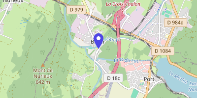 Carte OpenStreetMap — 347 rue du Château, Brion