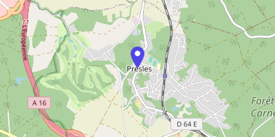 Carte OpenStreetMap — 78 rue Pierre-Brossolette, Presles