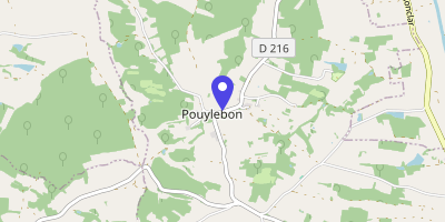 Carte OpenStreetMap — 9 rue du Village, Pouylebon