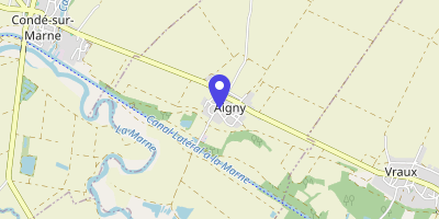 Carte OpenStreetMap — 6 place de la République, Aigny