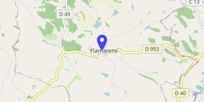 Carte OpenStreetMap — 1 le Village, Flamarens