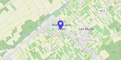 Carte OpenStreetMap — 385 rue Saint-Fiacre, Mareau-aux-Prés