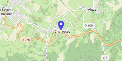 Carte OpenStreetMap — 10 rue Prétet-Denis, Charrecey