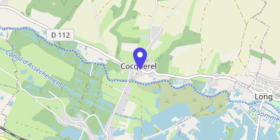 Carte OpenStreetMap — 550 rue d'Abbeville, Cocquerel