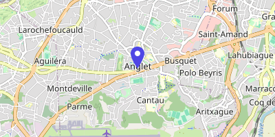 Carte OpenStreetMap — Rue Amédée-Dufourg, Anglet