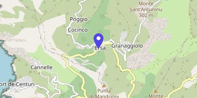 Carte OpenStreetMap — 620 le Couvent-Botticilla, Ersa
