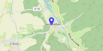 Carte OpenStreetMap — 35 rue des Vallons, Saint-Hellier