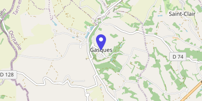 Carte OpenStreetMap — 47 place du Vieux-Puits, Gasques