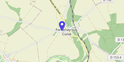 Carte OpenStreetMap — 12 rue de la Mairie, Fontenay-sur-Conie
