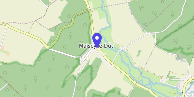Carte OpenStreetMap — 1 rue de l'Église, Maisey-le-Duc
