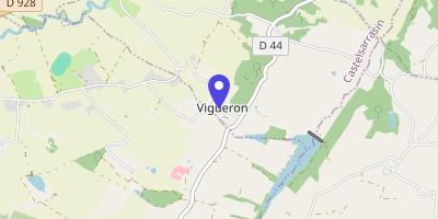 Carte OpenStreetMap — 1 rue de la Mairie, Vigueron