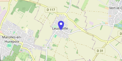 Carte OpenStreetMap — 10 Grande-Rue, Leudeville