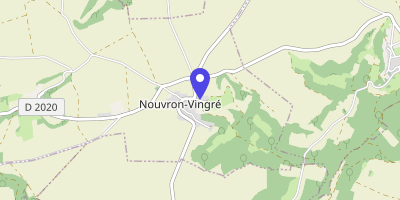 Carte OpenStreetMap — 3 rue des Vautiers, Nouvron-Vingré