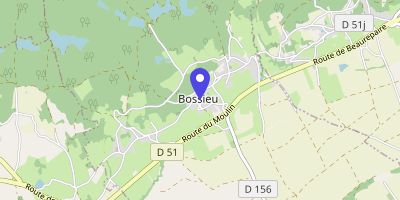 Carte OpenStreetMap — 1 place Marius-Richard-Berland, Bossieu