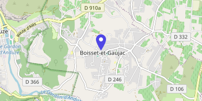 Carte OpenStreetMap — Place Émile-Chambon, Boisset-et-Gaujac