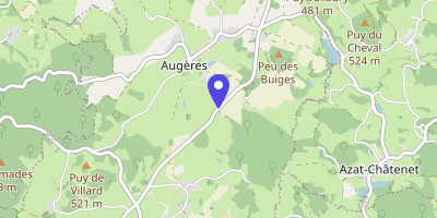 Carte OpenStreetMap — 6 Le tilleul de Villard, Augères