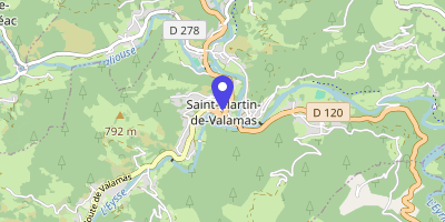 Carte OpenStreetMap — 10 place de la Mairie, Saint-Martin-de-Valamas