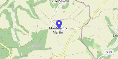 Carte OpenStreetMap — 1 rue de Fismes, Mont-Saint-Martin