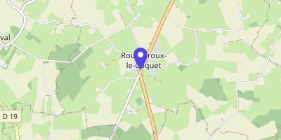 Carte OpenStreetMap — 54 rue Principale, Rouperroux-le-Coquet