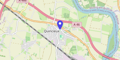 Carte OpenStreetMap — 30 rue de la République, Quincieux