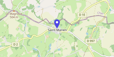 Carte OpenStreetMap — Place de la Mairie, Soumans