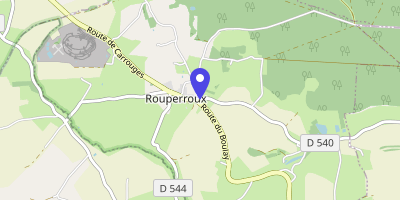 Carte OpenStreetMap — Le Bourg, Rouperroux